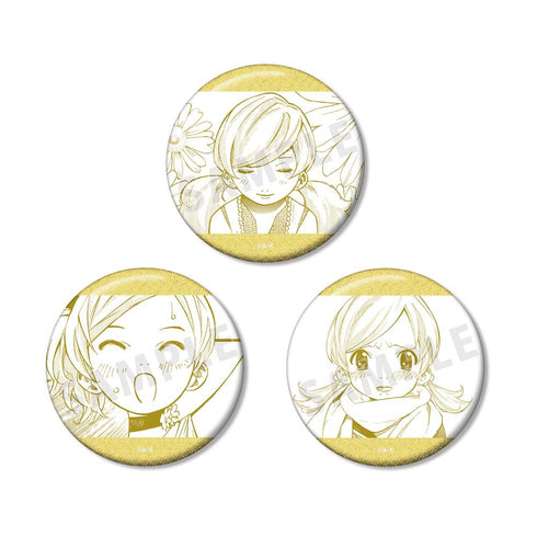 『四月は君の嘘』相座凪 漫画コマグリッター缶バッジ3個セット