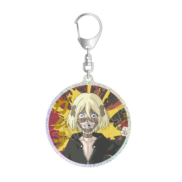『忍者と極道』ガムテ グリッターアクリルキーホルダー