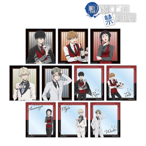 『鴨乃橋ロンの禁断推理』描き下ろし カジノver. トレーディングアクリルカード(単位/BOX)