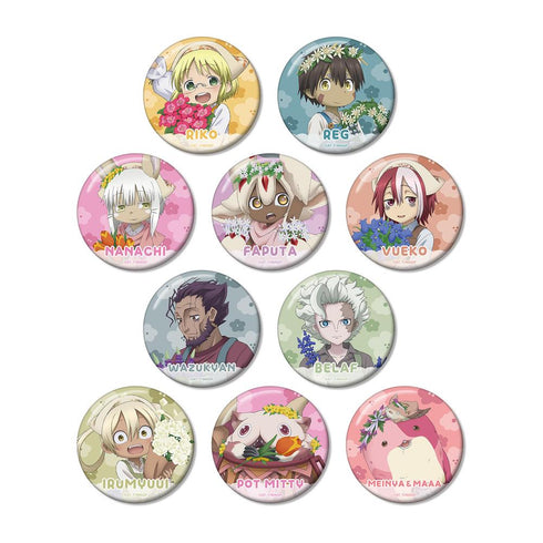 『メイドインアビス 烈日の黄金郷』描き下ろし 花屋ver. トレーディング缶バッジ(単位/BOX)