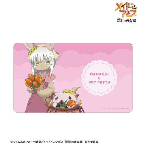 『メイドインアビス 烈日の黄金郷』描き下ろし ナナチ&壺ミーティ 花屋ver. マルチデスクマット