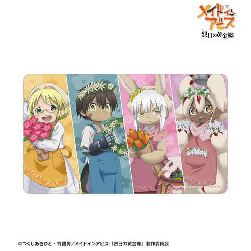 『メイドインアビス 烈日の黄金郷』描き下ろし リコさん隊 花屋ver. マルチデスクマット