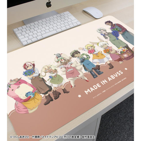 『メイドインアビス 烈日の黄金郷』描き下ろし 集合 花屋ver. マルチデスクマット
