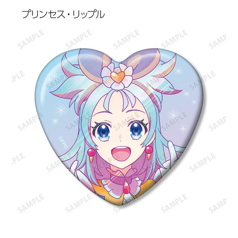 『プリンセッション・オーケストラ』トレーディング Ani-Art clear label ハート型缶バッジ(単位/BOX)