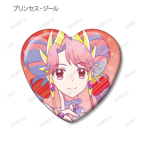 『プリンセッション・オーケストラ』トレーディング Ani-Art clear label ハート型缶バッジ(単位/BOX)