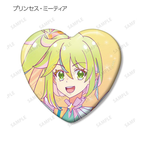 『プリンセッション・オーケストラ』トレーディング Ani-Art clear label ハート型缶バッジ(単位/BOX)