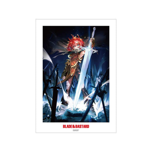 『ブレイド&バスタード』3巻表紙 A3マット加工ポスター