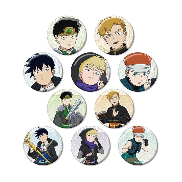 『モブサイコ100 III』描き下ろし RPG ver. トレーディンググリッター缶バッジ(単位/BOX)