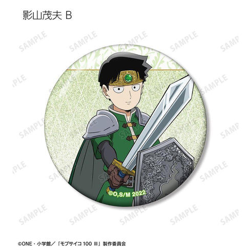 『モブサイコ100 III』描き下ろし RPG ver. トレーディンググリッター缶バッジ(単位/BOX)