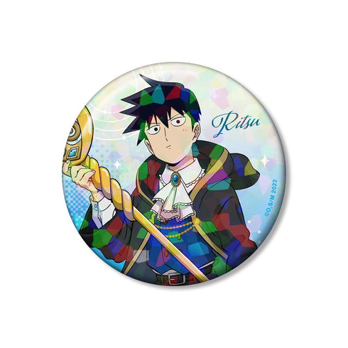 『モブサイコ100 III』描き下ろし 影山律 RPG ver. 76mmホログラム缶バッジ