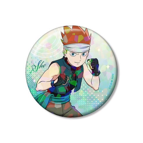 Mob Psycho 100 III - 原画 - Masaru Suzuki RPG ver. 76 毫米全息图徽章。