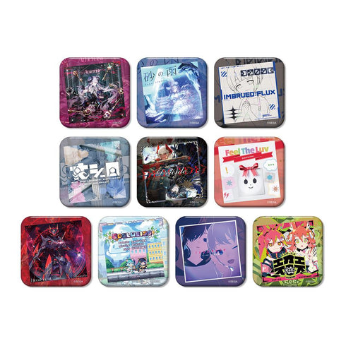 『maimai でらっくす PRiSM PLUS』トレーディング角丸スクエア缶バッジ vol.2 ver.A(単位/BOX)