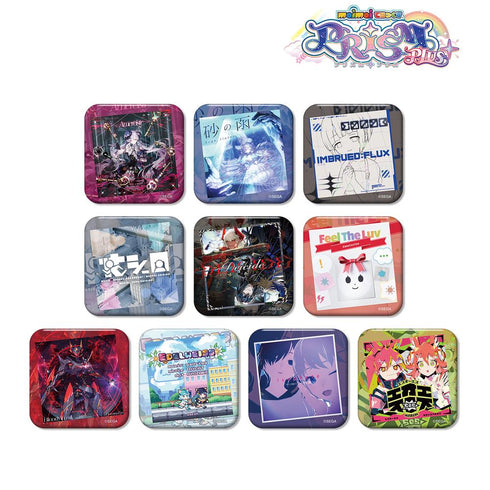 『maimai でらっくす PRiSM PLUS』トレーディング角丸スクエア缶バッジ vol.2 ver.A(単位/BOX)