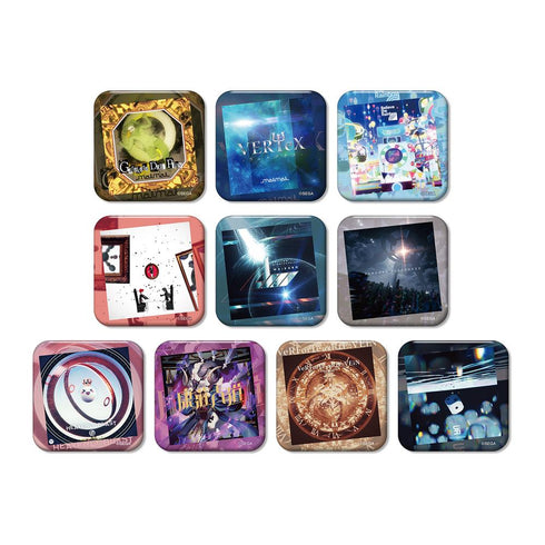 『maimai でらっくす PRiSM PLUS』トレーディング角丸スクエア缶バッジ vol.2 ver.B(単位/BOX)