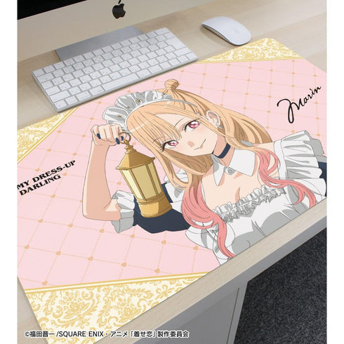 "That Dress-Up Doll Falls in Love Season 2" Original Illustration: Kaitaka Kaimu - Starry Sky Maid Ver. Multi-Purpose Desk Mat