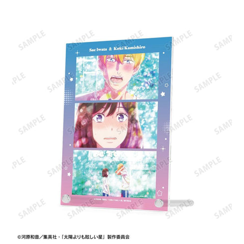 "A Star Brighter Than the Sun" by Sakuo Iwata & Mitsuteru Kamishiro: Scene Illustration A5 Acrylic Panel Ver. B