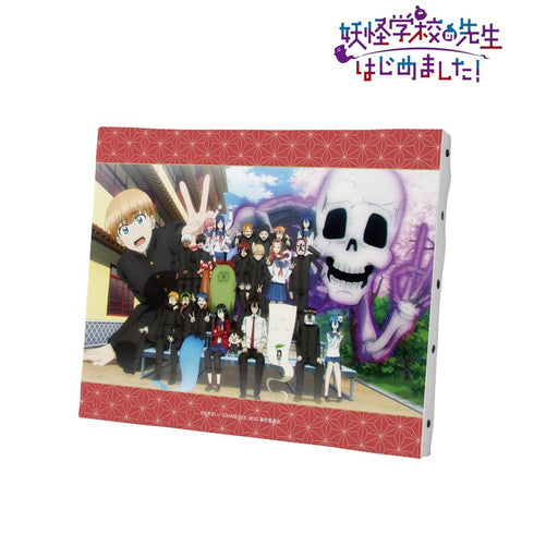 『妖怪学校の先生はじめました!』弐年参組集合 場面写F3号キャンバスボード