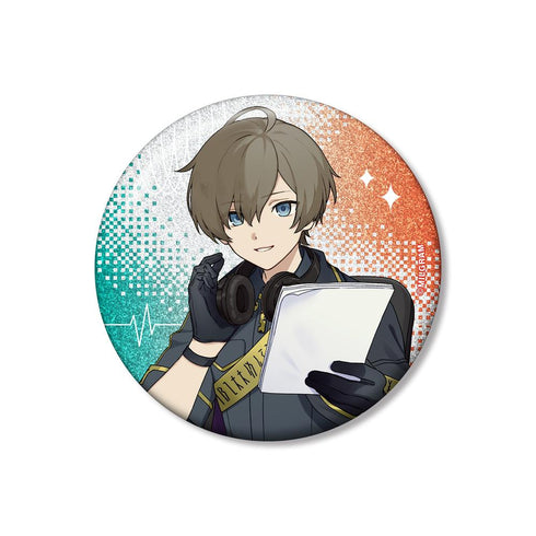 『MILGRAM -ミルグラム-』描き下ろし エス ミルグラジオver. 75mmグリッター缶バッジ