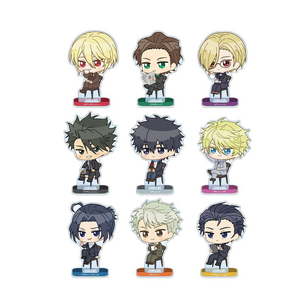 『憂国のモリアーティ』トレーディング ちびキャラ モーニングルーティーンver. アクリルスタンド(単位/BOX)