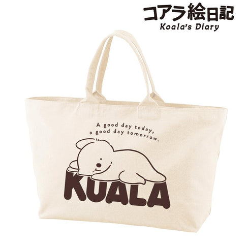 『コアラ絵日記』コアラさん BIGジップトートバッグ