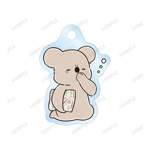 『コアラ絵日記』コアラさん 2連ワイヤーアクリルキーホルダー ver.A