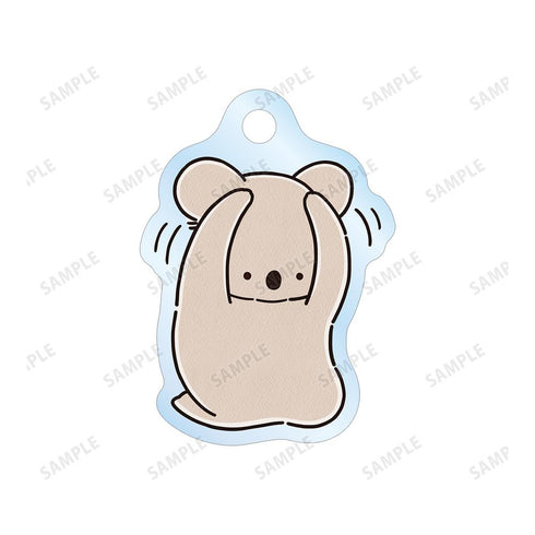 『コアラ絵日記』コアラさん 2連ワイヤーアクリルキーホルダー ver.B