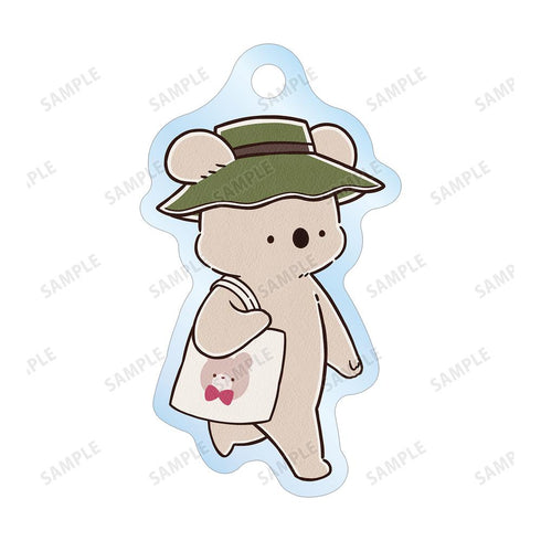 『コアラ絵日記』コアラさん 2連ワイヤーアクリルキーホルダー ver.C