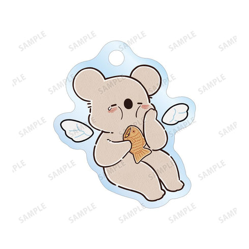 『コアラ絵日記』コアラさん 2連ワイヤーアクリルキーホルダー ver.D