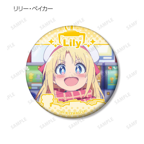 『ゲーセン少女と異文化交流』場面写缶バッジ3個セット ver.B