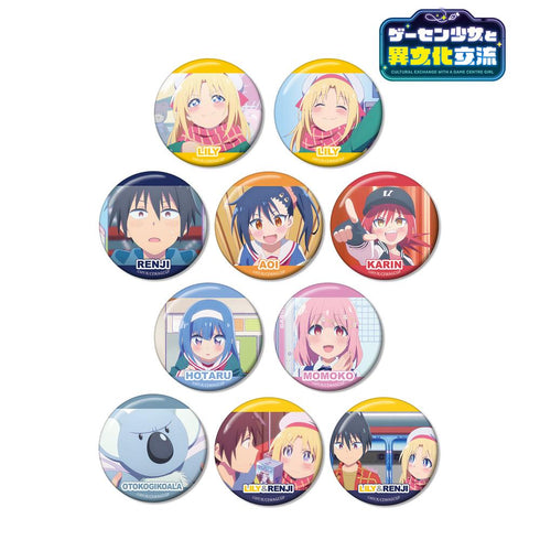 『ゲーセン少女と異文化交流』トレーディング場面写缶バッジ(単位/BOX)