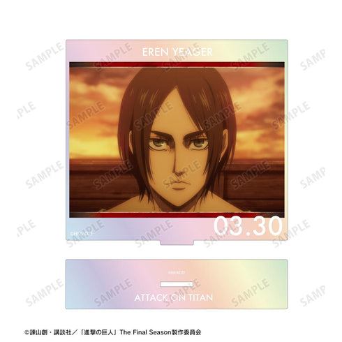 『進撃の巨人』エレン 場面写オーロラBIGアクリルスタンド