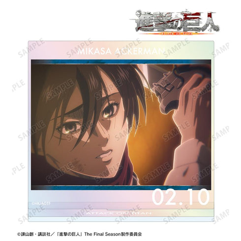 『進撃の巨人』ミカサ 場面写オーロラBIGアクリルスタンド
