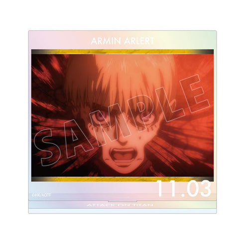 『進撃の巨人』アルミン 場面写オーロラBIGアクリルスタンド【202604再販】