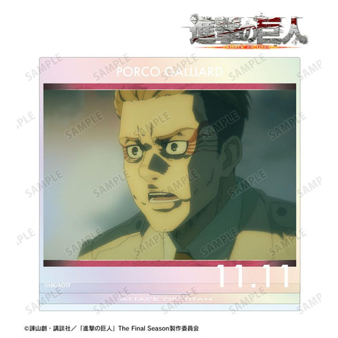 《进击的巨人》波尔科 场景照极光BIG亚克力立牌【202604再版】
