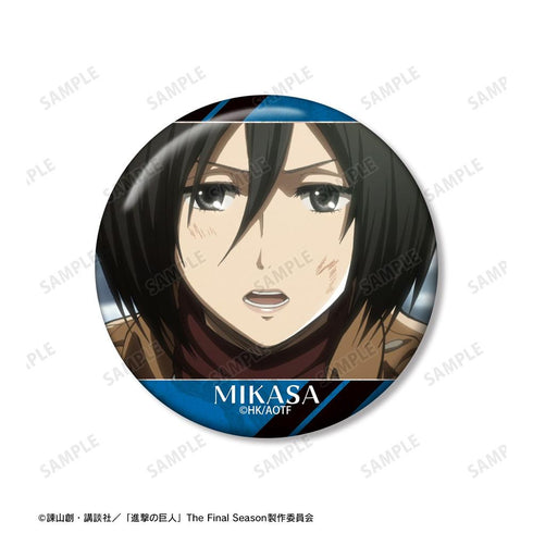 『進撃の巨人』ミカサ 場面写缶バッジ3個セット【202604再販】