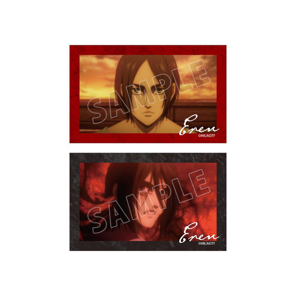 『進撃の巨人』エレン 場面写イラストカード2枚セット vol.2