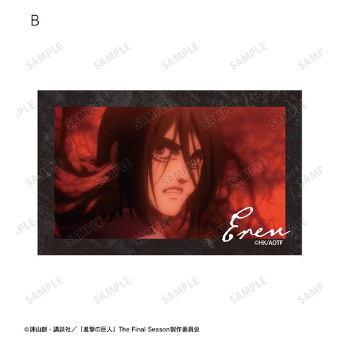 『進撃の巨人』エレン 場面写イラストカード2枚セット vol.2