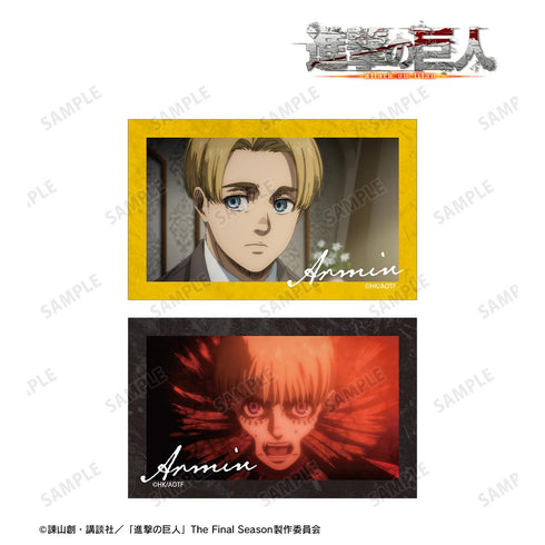 『進撃の巨人』アルミン 場面写イラストカード2枚セット vol.2