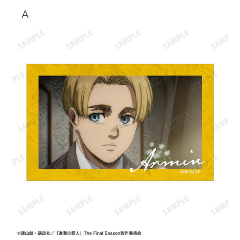 『進撃の巨人』アルミン 場面写イラストカード2枚セット vol.2