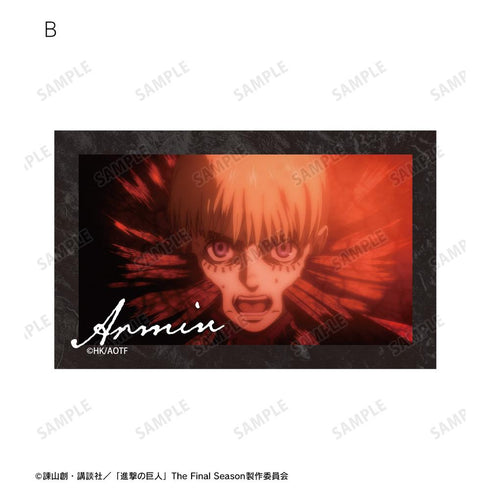 『進撃の巨人』アルミン 場面写イラストカード2枚セット vol.2