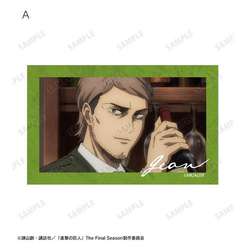 『進撃の巨人』ジャン 場面写イラストカード2枚セット