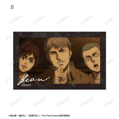 『進撃の巨人』ジャン 場面写イラストカード2枚セット