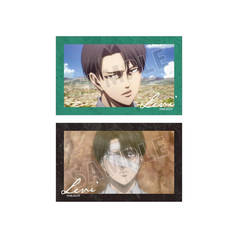 『進撃の巨人』リヴァイ 場面写イラストカード2枚セット vol.2
