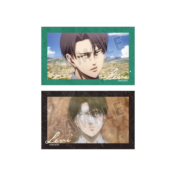 『進撃の巨人』リヴァイ 場面写イラストカード2枚セット vol.2