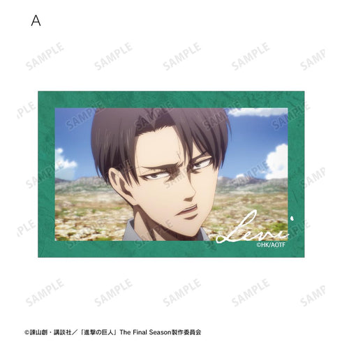 『進撃の巨人』リヴァイ 場面写イラストカード2枚セット vol.2