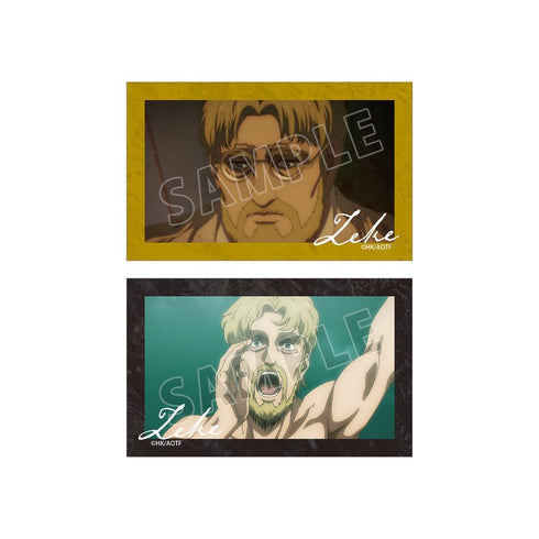 『進撃の巨人』ジーク 場面写イラストカード2枚セット