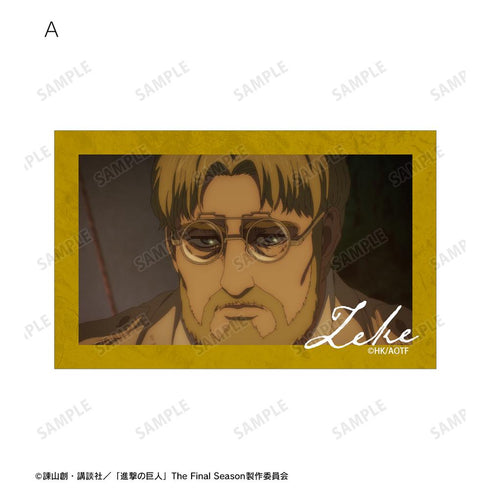 『進撃の巨人』ジーク 場面写イラストカード2枚セット