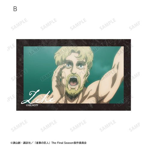 『進撃の巨人』ジーク 場面写イラストカード2枚セット
