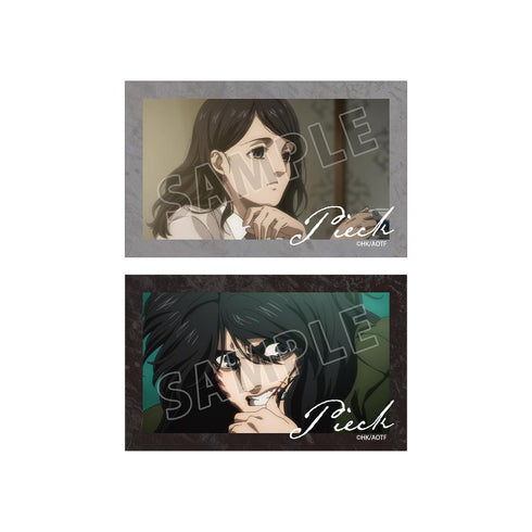 『進撃の巨人』ピーク 場面写イラストカード2枚セット