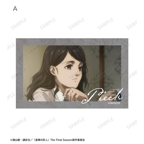 『進撃の巨人』ピーク 場面写イラストカード2枚セット